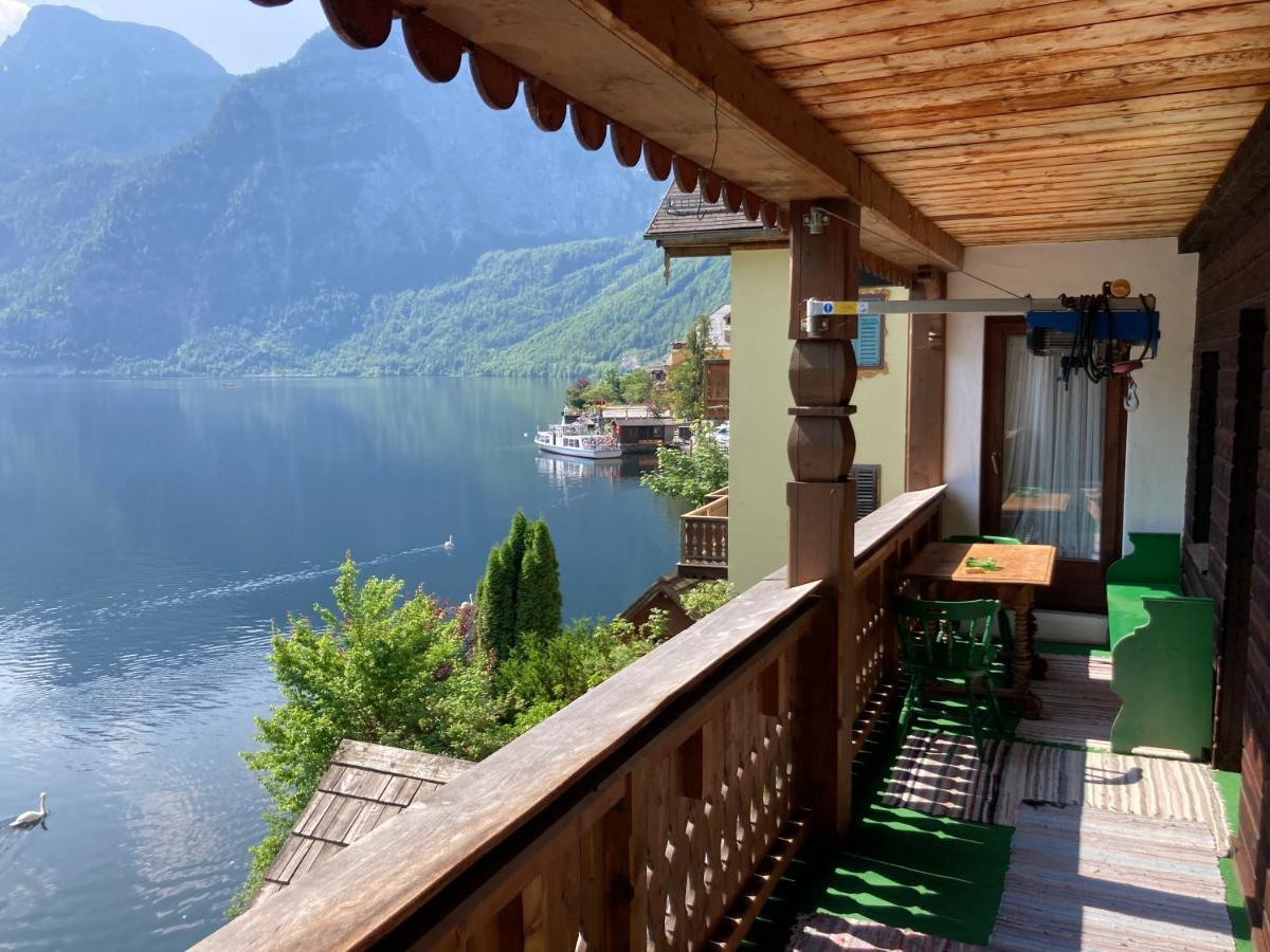 Privatzimmer Am See Hallstatt Exteriör bild